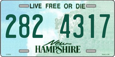 NH license plate 2824317