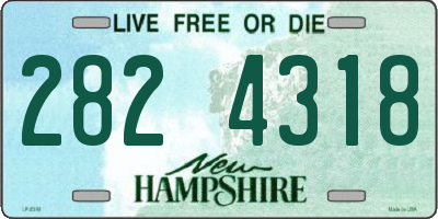 NH license plate 2824318