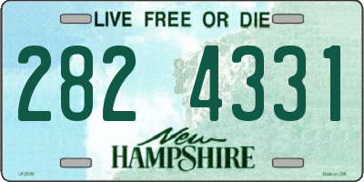 NH license plate 2824331
