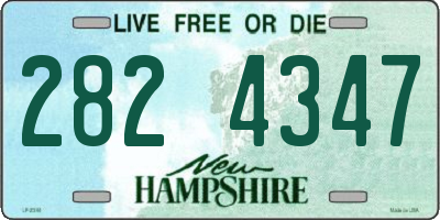 NH license plate 2824347