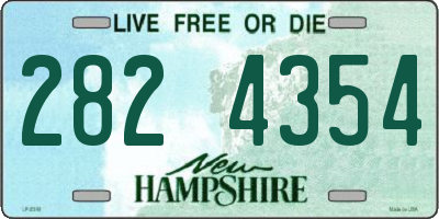 NH license plate 2824354