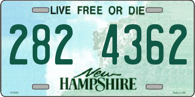 NH license plate 2824362