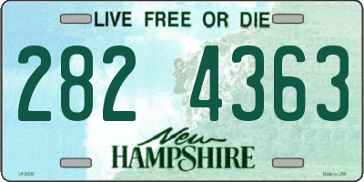 NH license plate 2824363