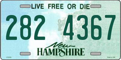 NH license plate 2824367