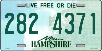 NH license plate 2824371