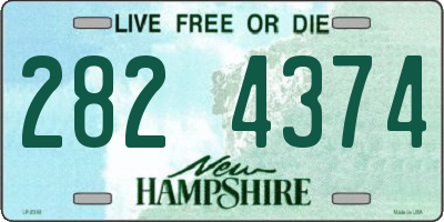 NH license plate 2824374