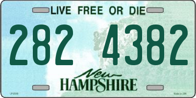 NH license plate 2824382