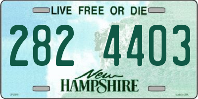 NH license plate 2824403