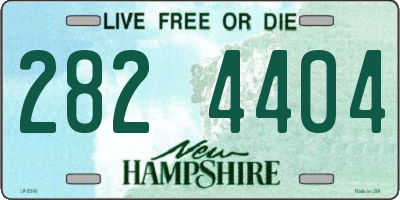 NH license plate 2824404