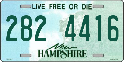 NH license plate 2824416