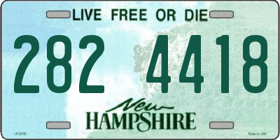 NH license plate 2824418