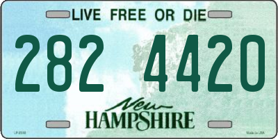 NH license plate 2824420