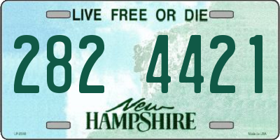 NH license plate 2824421