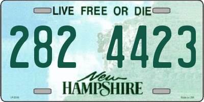 NH license plate 2824423