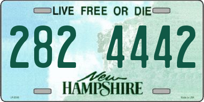 NH license plate 2824442
