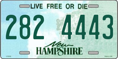 NH license plate 2824443