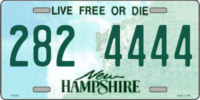 NH license plate 2824444