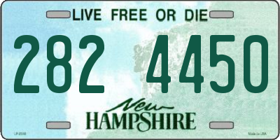 NH license plate 2824450