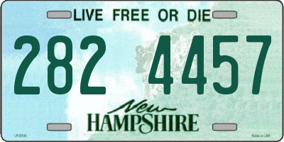 NH license plate 2824457