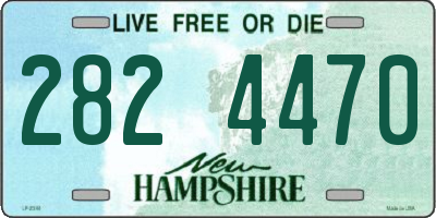 NH license plate 2824470