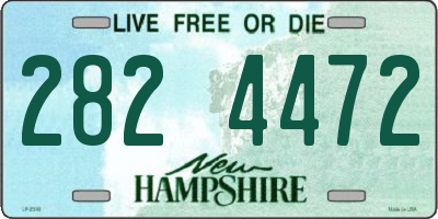 NH license plate 2824472