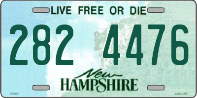 NH license plate 2824476