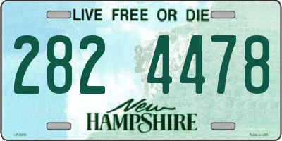 NH license plate 2824478
