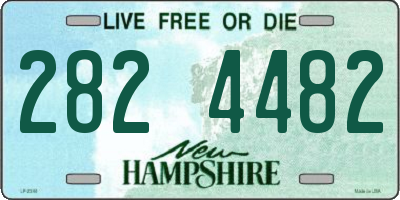 NH license plate 2824482