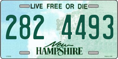 NH license plate 2824493