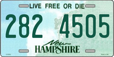 NH license plate 2824505