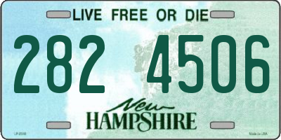 NH license plate 2824506