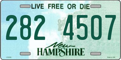 NH license plate 2824507