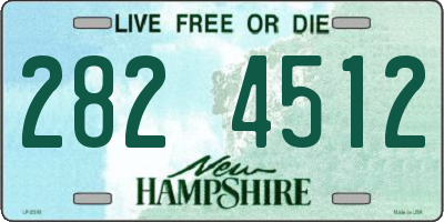 NH license plate 2824512