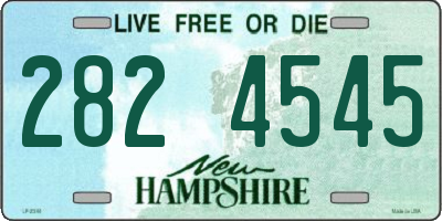 NH license plate 2824545