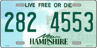 NH license plate 2824553