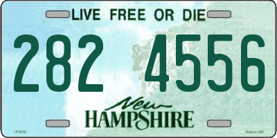 NH license plate 2824556