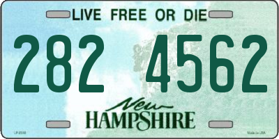 NH license plate 2824562