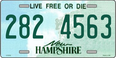 NH license plate 2824563