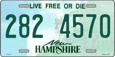 NH license plate 2824570