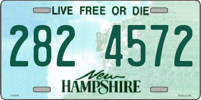 NH license plate 2824572