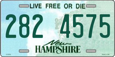 NH license plate 2824575
