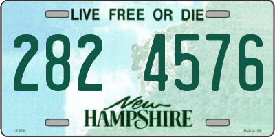 NH license plate 2824576