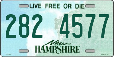 NH license plate 2824577