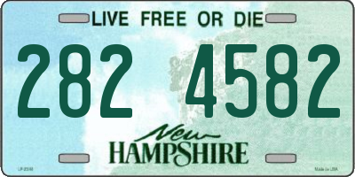 NH license plate 2824582