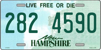 NH license plate 2824590