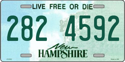 NH license plate 2824592
