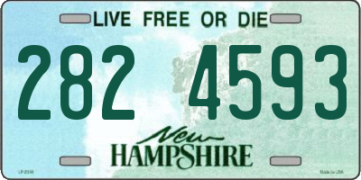 NH license plate 2824593