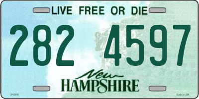NH license plate 2824597