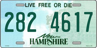 NH license plate 2824617