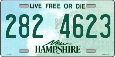 NH license plate 2824623